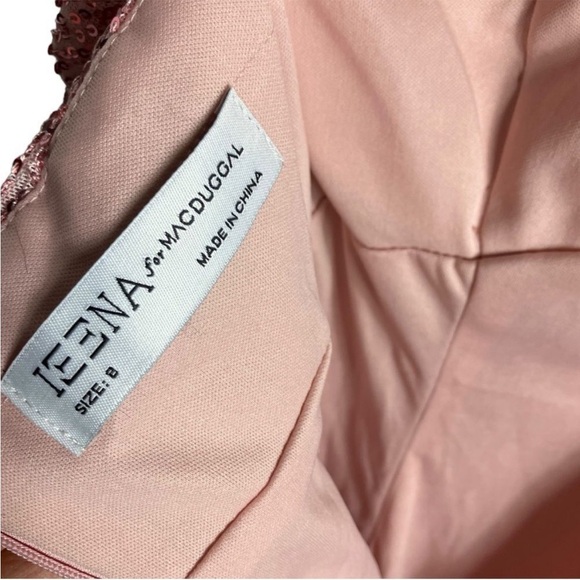 Tag attached Mac Duggal Pink Sequin Gown - Size 8 - Picture 6 of 10